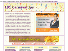 Tablet Screenshot of carnaval.101tips.nl