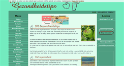 Desktop Screenshot of gezondheid.101tips.nl